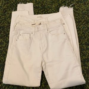 Pacsun & Garage Set of Two White Skinny Jeans
